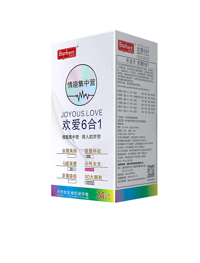 半邊天歡愛6合1（避孕套、成人用品、安全套）