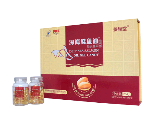 鮭魚油凝膠糖果