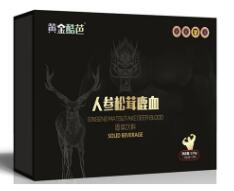 黃金酷芭牌 人參松茸鹿血固體飲