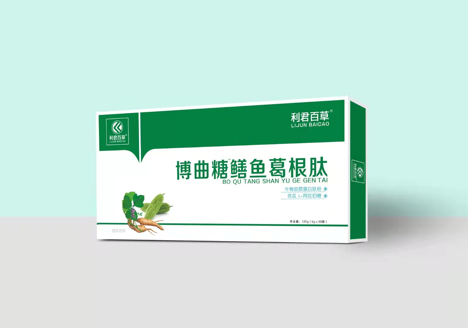 利君百草博曲糖鱔魚葛根肽