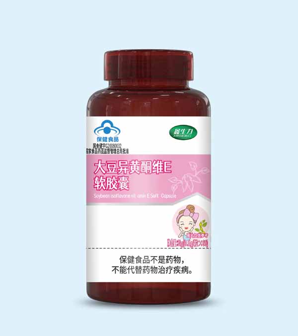 大豆異黃酮維E軟膠囊