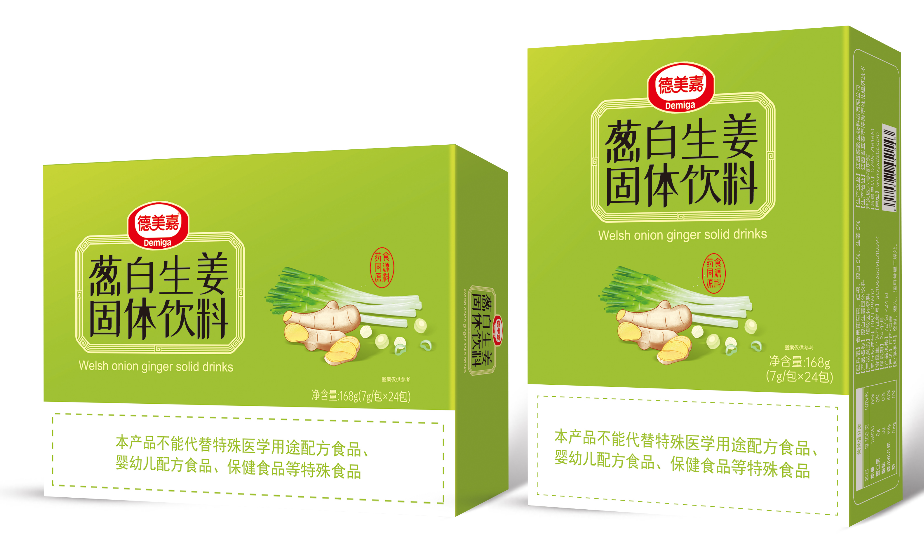 德美嘉蔥白生姜固體飲料