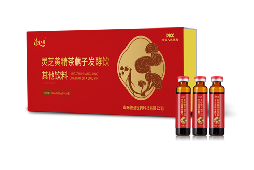 靈芝黃精茶藨子發(fā)酵飲