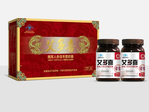 艾多喜鹿茸人參淫羊藿膠囊